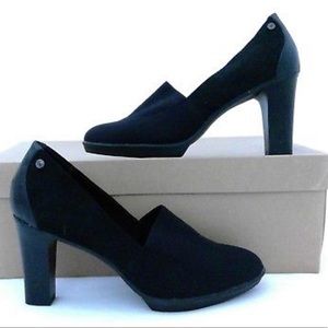 NWOT DANA BUCHMAN HAILEY Loafer Heels Sz 8